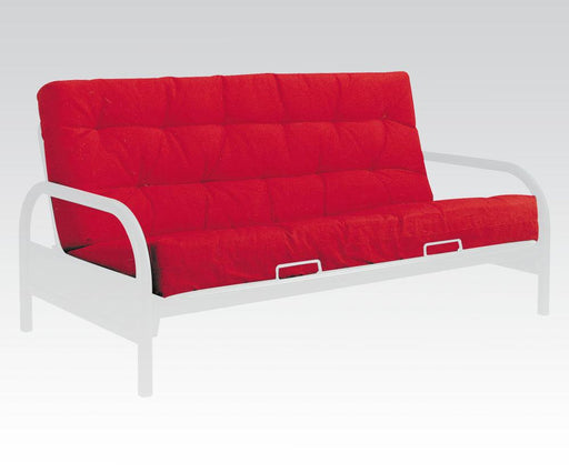 Acme 8" Full Futon Mattress in Red/Black 02812 - Home Furniture And More (Brentwood, MD)