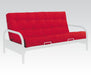 Acme 8" Full Futon Mattress in Red/Black 02812 - Home Furniture And More (Brentwood, MD)