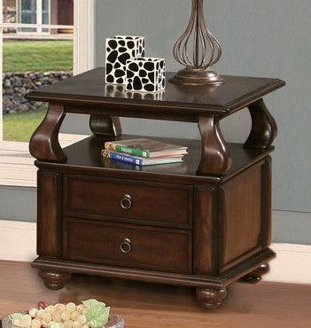 Acme Amado End Table in Espresso 80012 - Home Furniture And More (Brentwood, MD)
