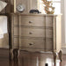 Acme Chelmsford 3-Drawer Nightstand in Antique Taupe 26053 - Home Furniture And More (Brentwood, MD)