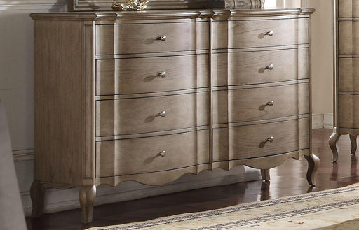 Acme Chelmsford Drawer Dresser in Antique Taupe 26055 - Home Furniture And More (Brentwood, MD)