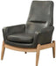 Acme Dolphin Accent Chair in Black 59533 - Home Furniture And More (Brentwood, MD)