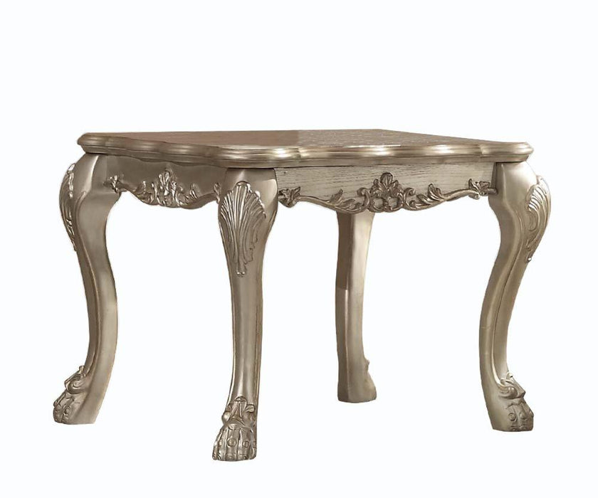 Acme Dresden End Table in Gold Patina 83161 - Home Furniture And More (Brentwood, MD)