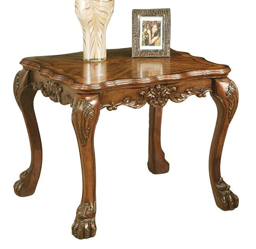 Acme Dresden Traditional End Table in Cherry Oak 12166 - Home Furniture And More (Brentwood, MD)