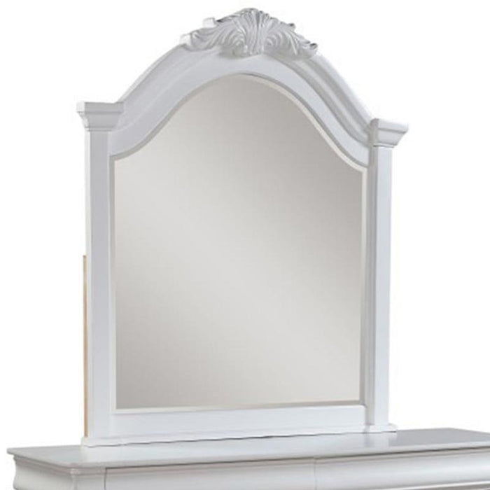 ACME Estrella Youth Dresser Mirror in White 30244 - Home Furniture And More (Brentwood, MD)