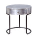 Acme Furniture Brancaster End Table in Aluminum 84882 - Home Furniture And More (Brentwood, MD)