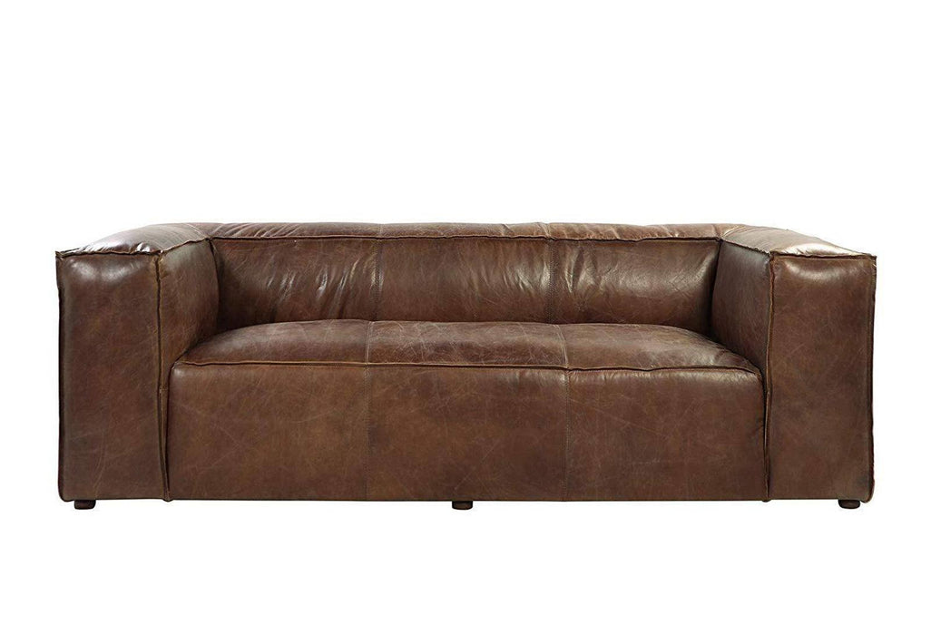 Acme Furniture Brancaster Sofa in Retro Brown 53545 - Home Furniture And More (Brentwood, MD)