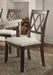 Acme Furniture Claudia Side Chair in Beige and Brown (Set of 2) 71717 - Home Furniture And More (Brentwood, MD)