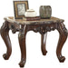 Acme Furniture Devayne End Table in Marble/Dark Walnut 81687 - Home Furniture And More (Brentwood, MD)