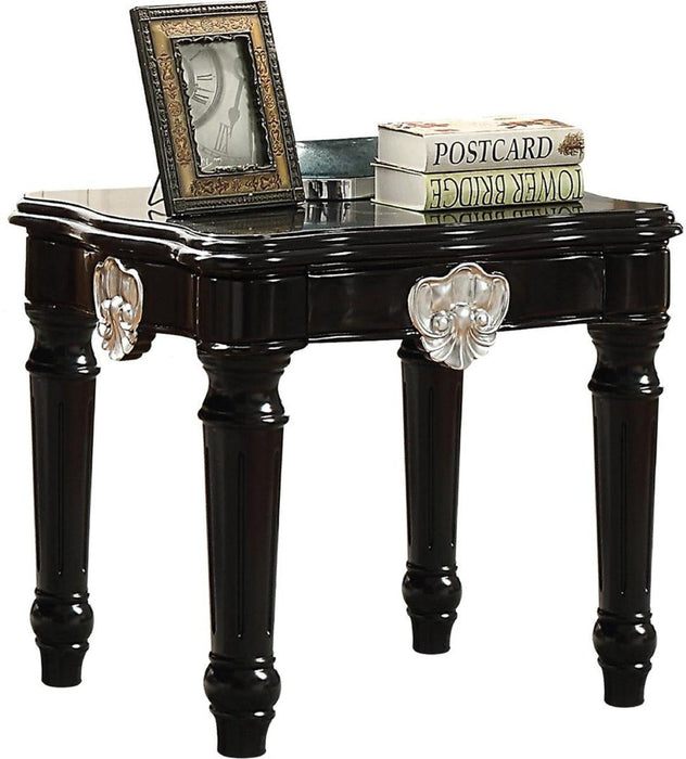 Acme Furniture Ernestine End Table in Black 82112 - Home Furniture And More (Brentwood, MD)