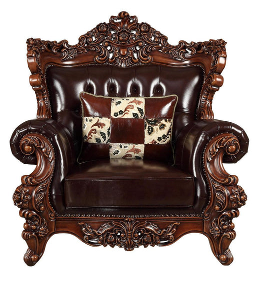 Acme Furniture Forsythia Chair in Espresso 53072 - Home Furniture And More (Brentwood, MD)