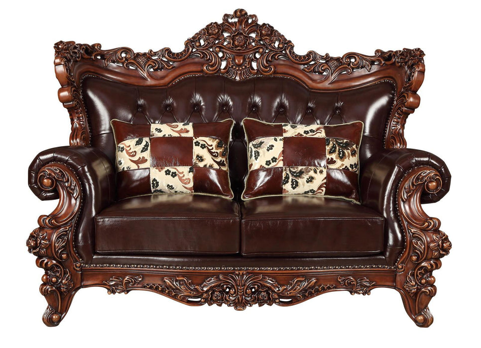 Acme Furniture Forsythia Loveseat in Espresso 53071 - Home Furniture And More (Brentwood, MD)