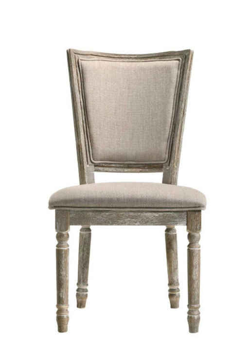 Acme Furniture Gabrian Side Chair (Set of 2) in Reclaimed Gray 60172 - Home Furniture And More (Brentwood, MD)