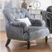 Acme Furniture Gaura Chair in Dark Gray Velvet 53092 - Home Furniture And More (Brentwood, MD)