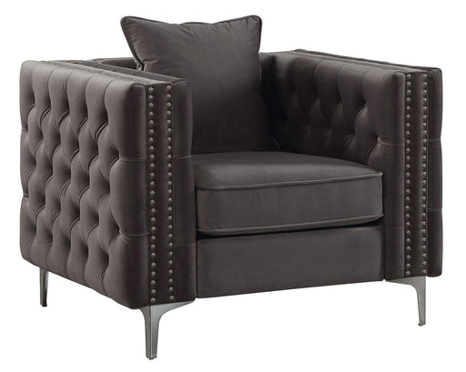 Acme Furniture Gillian II Chair in Dark Gray 53389 - Home Furniture And More (Brentwood, MD)