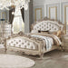 Acme Furniture Gorsedd King Panel Bed in Antique White - Home Furniture And More (Brentwood, MD)