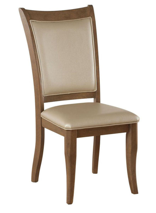 Acme Furniture Harald Side Chair in Beige and Gray (Set of 2) 71767 - Home Furniture And More (Brentwood, MD)