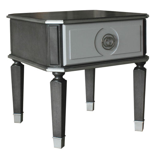 Acme Furniture House Beatrice End Table in Charcoal 88817 - Home Furniture And More (Brentwood, MD)