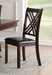 Acme Furniture Katrien Side Chair in Black and Espresso (Set of 2) 71857 - Home Furniture And More (Brentwood, MD)