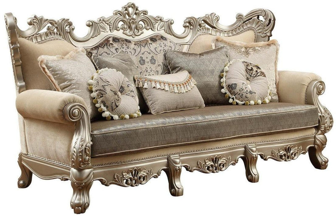 Acme Furniture Ranita Sofa in Champagne 51040 - Home Furniture And More (Brentwood, MD)