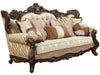 Acme Furniture Shalisa Sofa with 7 Pillows in Walnut 51050 - Home Furniture And More (Brentwood, MD)