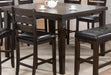 Acme Furniture Urbana Counter Height Table in Espresso 74630 - Home Furniture And More (Brentwood, MD)