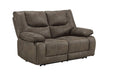 Acme Harumi Power Motion Loveseat in Gray Leather-Aire 54896 - Home Furniture And More (Brentwood, MD)