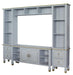 ACME House Marchese Entertainment Center with TV Stand in Pearl Gray 91990 - Home Furniture And More (Brentwood, MD)