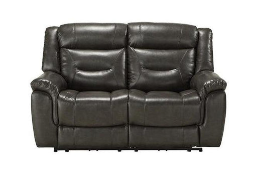 Acme Imogen Power Motion Loveseat in Gray Leather-Aire 54806 - Home Furniture And More (Brentwood, MD)