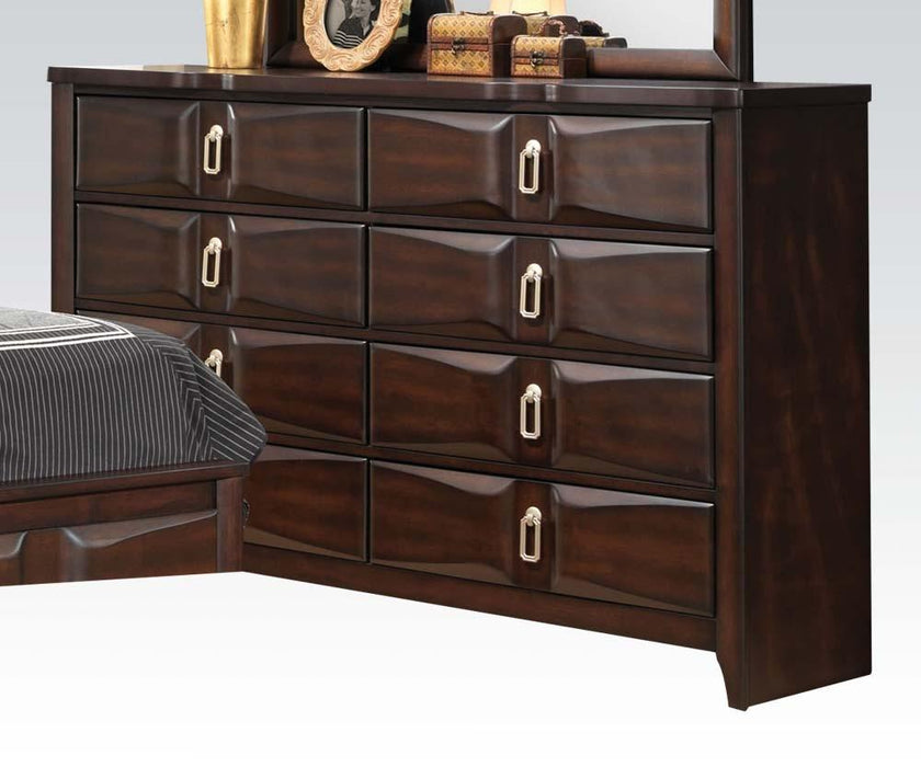 Acme Lancaster Drawer Dresser in Espresso 24575 - Home Furniture And More (Brentwood, MD)