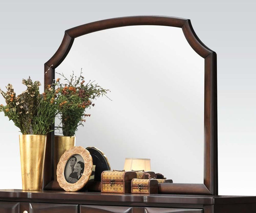 Acme Lancaster Landscape Mirror in Espresso 24574 - Home Furniture And More (Brentwood, MD)