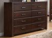 Acme Oberreit 8 Drawer Dresser in Walnut 25795 - Home Furniture And More (Brentwood, MD)