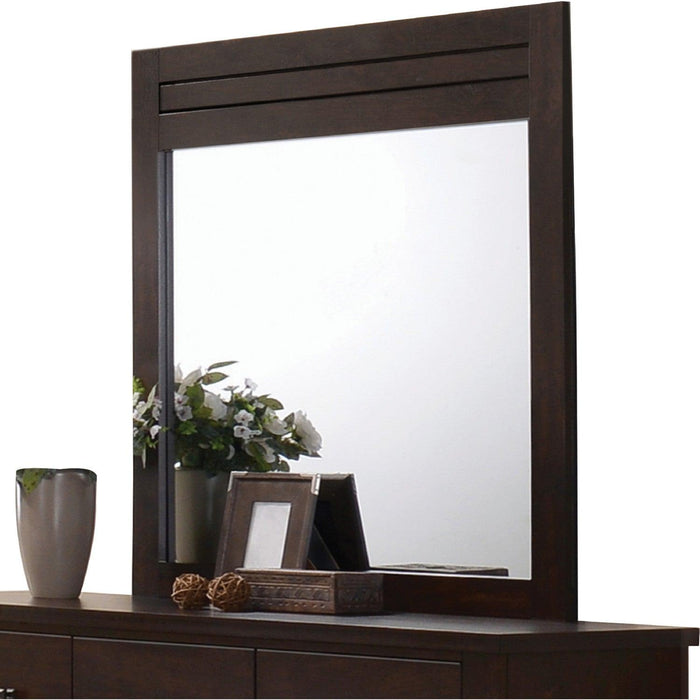 Acme Panang Mirror in Mahogany 23374 - Home Furniture And More (Brentwood, MD)