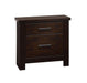 Acme Panang Nightstand in Mahogany 23373 - Home Furniture And More (Brentwood, MD)