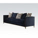 Acme Phaedra Sofa with 5 Pillows in Blue Fabric 52830 - Home Furniture And More (Brentwood, MD)