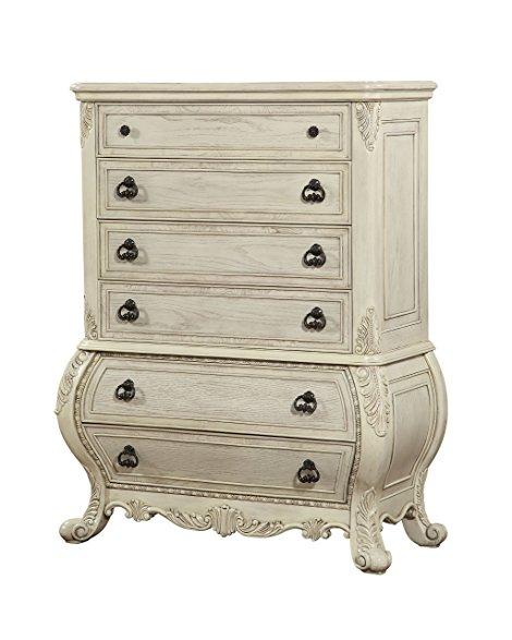 Acme Ragenardus Chest in Antique White 27016 - Home Furniture And More (Brentwood, MD)