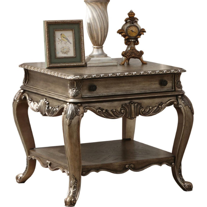 Acme Ragenardus End Table in Vintage Oak 86032 - Home Furniture And More (Brentwood, MD)
