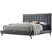 Acme Valda Queen Upholstered Bed in Gray 24520Q - Home Furniture And More (Brentwood, MD)