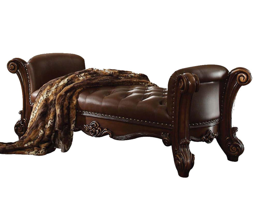 Acme Vendome Bench in Cherry 96490 - Home Furniture And More (Brentwood, MD)