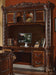 Acme Vendome Bookcase with Intricate Carving Design in Cherry 92128 - Home Furniture And More (Brentwood, MD)