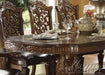 Acme Vendome Double Pedestal Dining Table in Cherry - Home Furniture And More (Brentwood, MD)