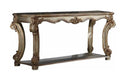 Acme Vendome Sofa Table in Gold Patina 83002 - Home Furniture And More (Brentwood, MD)