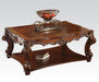Acme Vendome Square Coffee Table in Cherry 82002 - Home Furniture And More (Brentwood, MD)