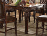 Acme Vendome Square Counter Height Table in Cherry 62025 CLOSEOUT - Home Furniture And More (Brentwood, MD)