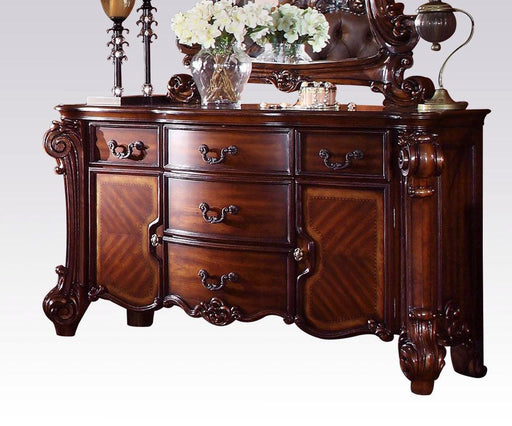 Acme Vendome Traditional Dresser/Server with Four Drawers and Two Doors in Cherry 22005 - Home Furniture And More (Brentwood, MD)