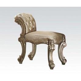 Acme Vendome Vanity Stool Gold Patina 23008 - Home Furniture And More (Brentwood, MD)