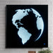 Adamas Smoky Glass & Faux Crystal Wall Art (LED) - Home Furniture And More (Brentwood, MD)