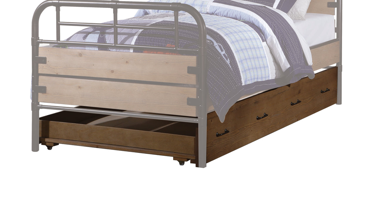 Adams Antique Oak Trundle (Twin) - Home Furniture And More (Brentwood, MD)