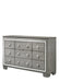 Antares Light Gray Oak Dresser - Home Furniture And More (Brentwood, MD)