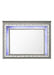 Antares Light Gray Oak Mirror (LED) - Home Furniture And More (Brentwood, MD)